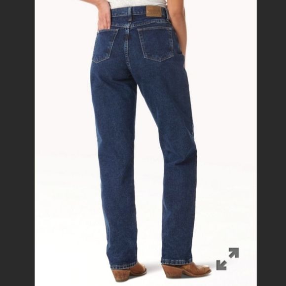 Vintage Wrangler Blues Blue Jeans Size 10x30 - Picture 3 of 9